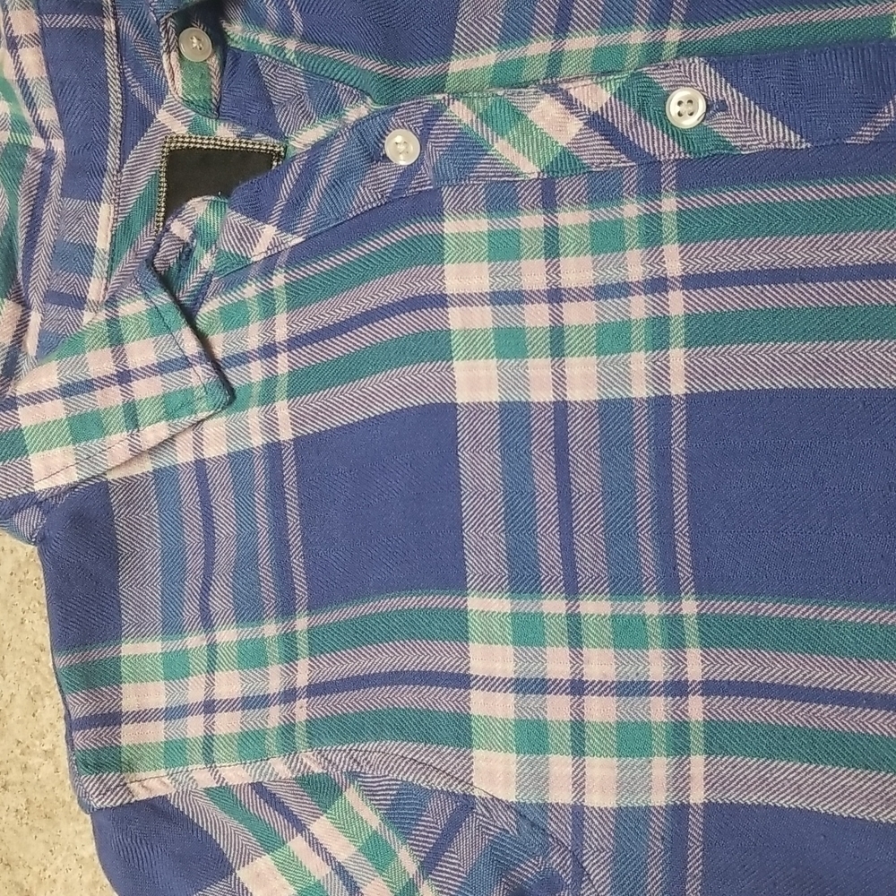 {S} Rails Hunter Button Down In Blue Violet - Picture 9 of 10